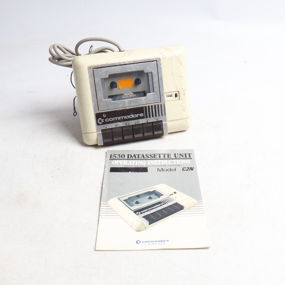 Commodore - C2N Datasette Unit- Model 1530 w/ manual