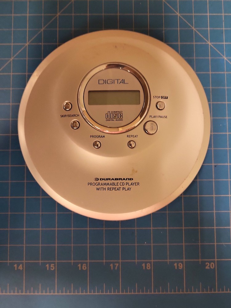 Durabrand CD-56 Portable Compact Disc Player Programmable Repeat Play Audio