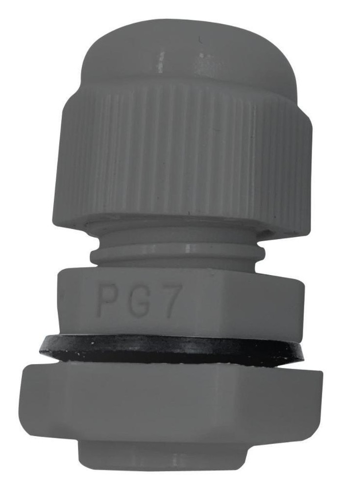 Nylon Cable, PG13.5, Cable Range 6-12mm, Grey, IP68 - PELB0287