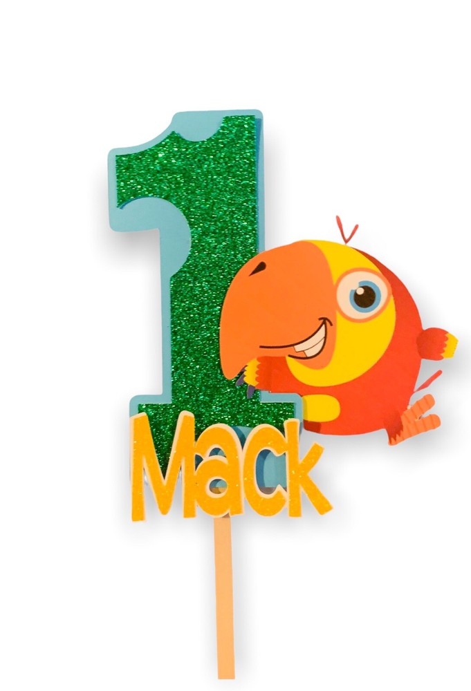 Vocabularry Cake Topper