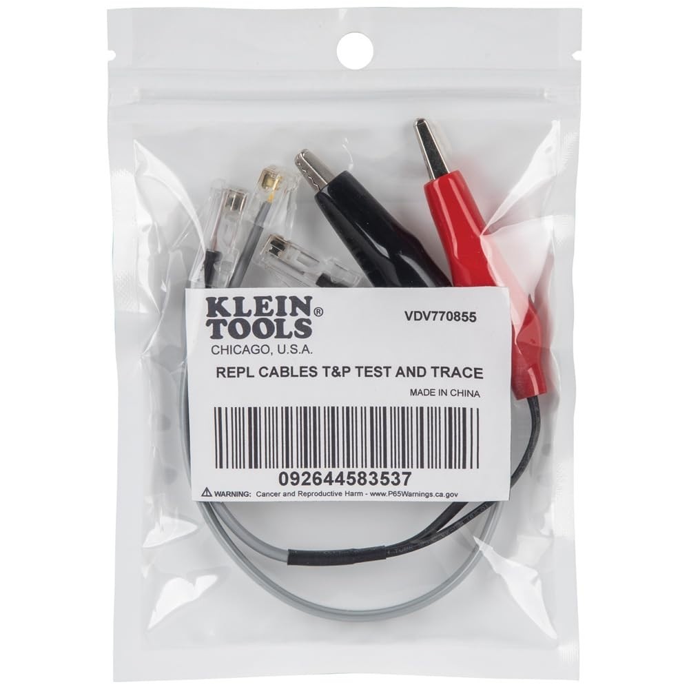 Klein Tools VDV770-855 Replacement Cables for Klein Tools Tone and Probe Wire