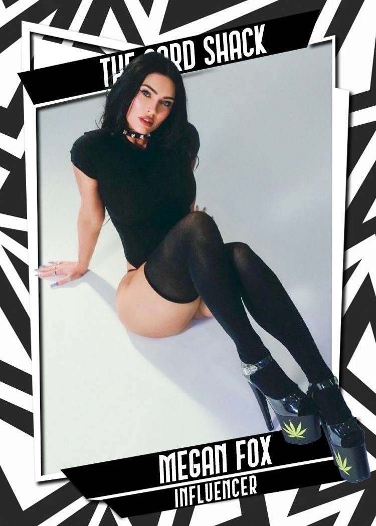 Megan Fox #003 Actress Custom ACEO Rookie Trading Card RC