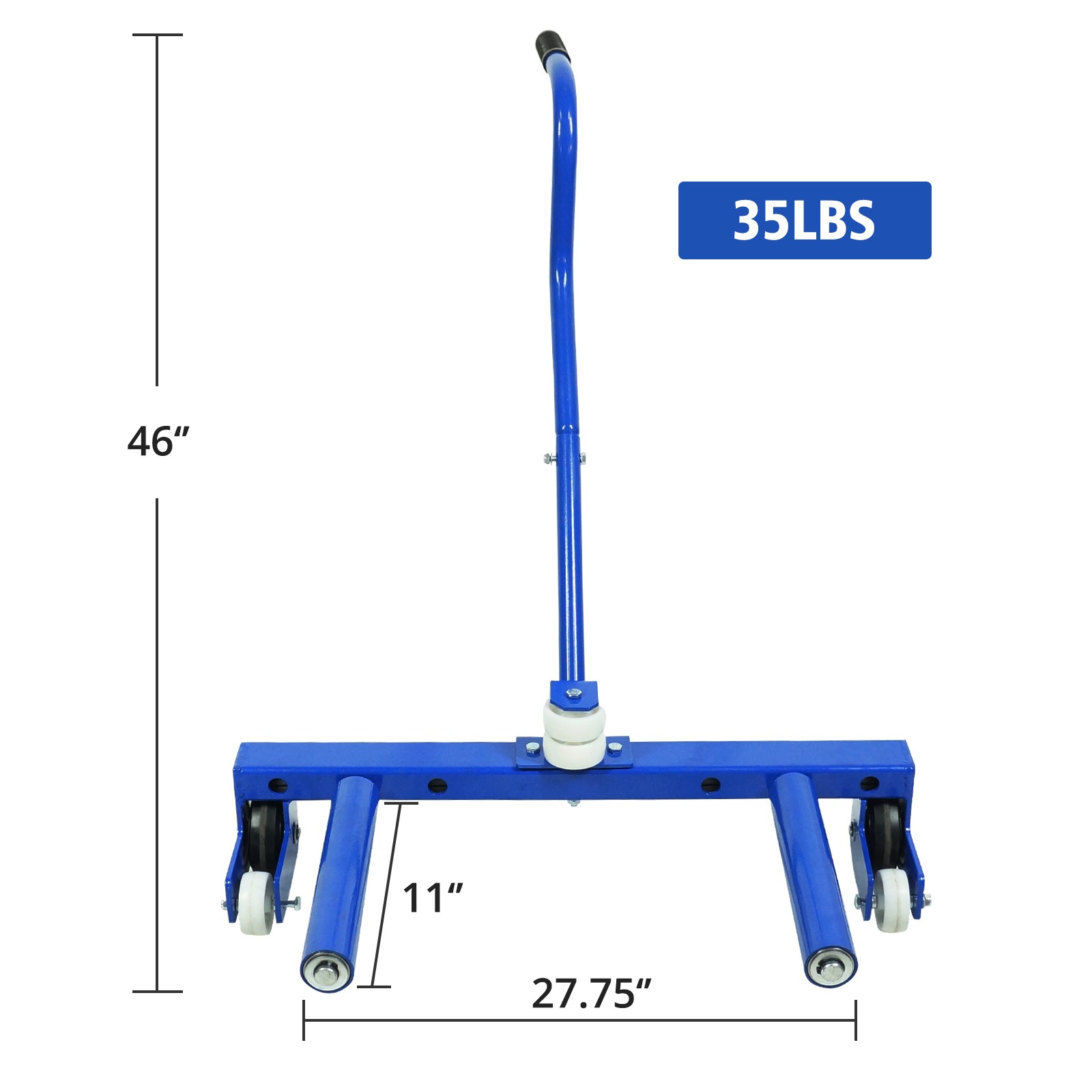 GARVEE Heavy-Duty Adjustable Tire Wheel Dolly 500lb Capacity w/ Ergonomic Handle