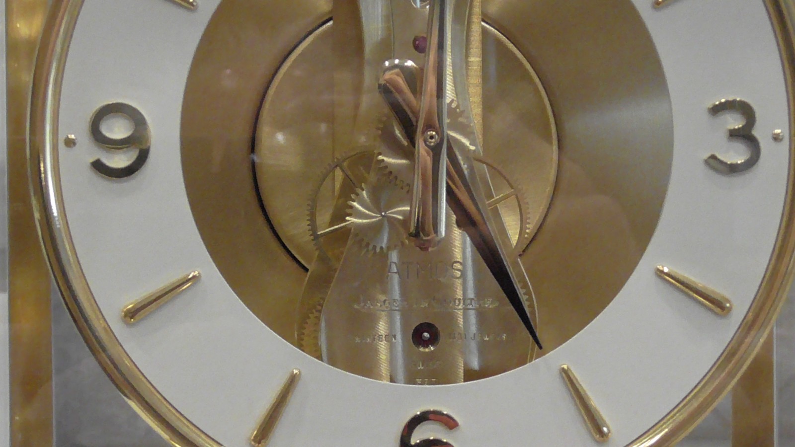 Jaeger LeCoultre 13-Jewel Movement 540 Swiss Mantel Clock Serial Number #649219