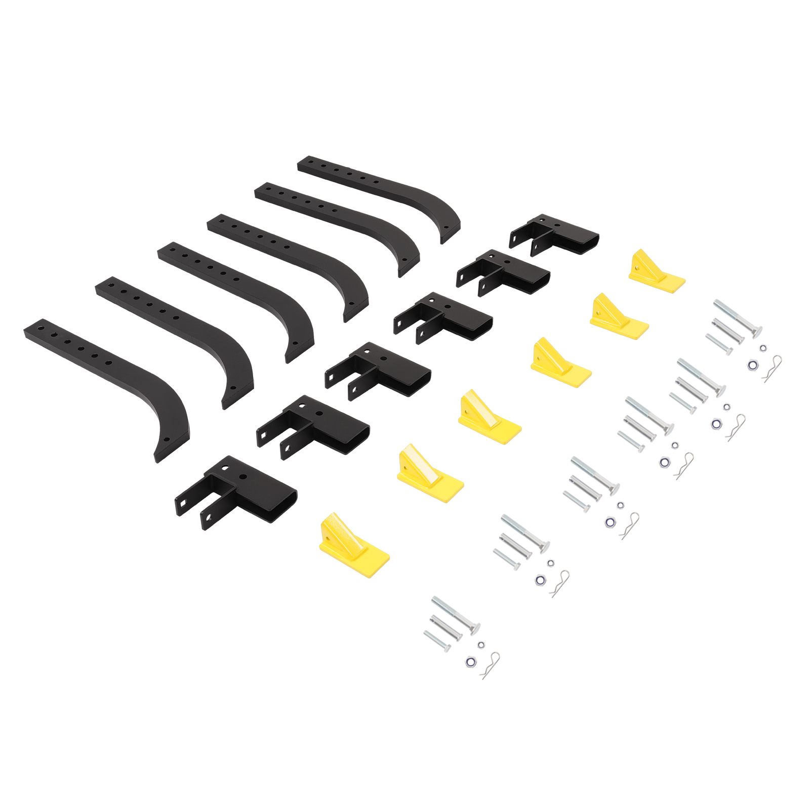 Detachable Cultivator Manual Implement Lift 6PCS Scarifier Shanks For ATV/UTV