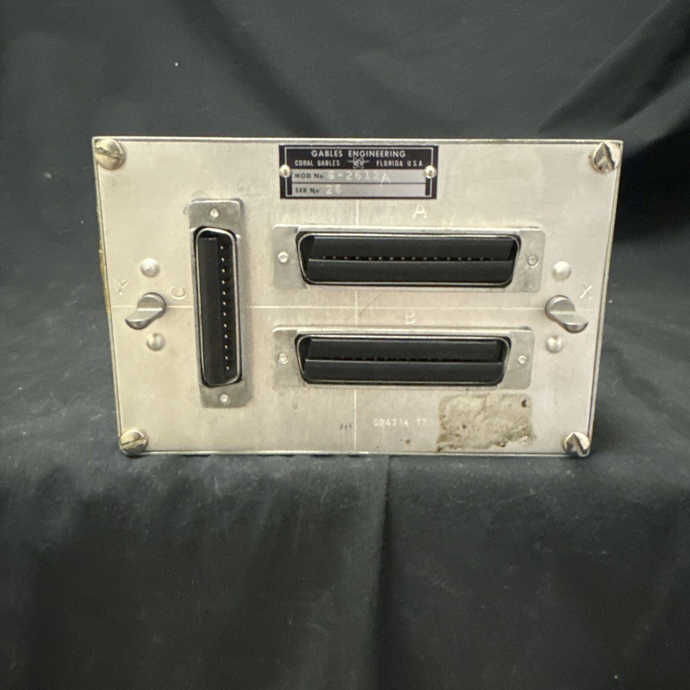 Comm/Nav Panel; G-2612-03; 26; SERVICEABLE