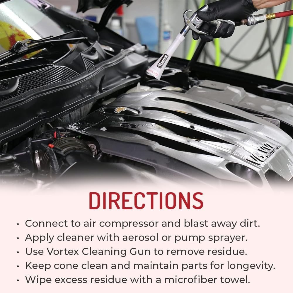High-Impact Vortex II Air Cleaning Tool – Powerful & Versatile for Every Surface