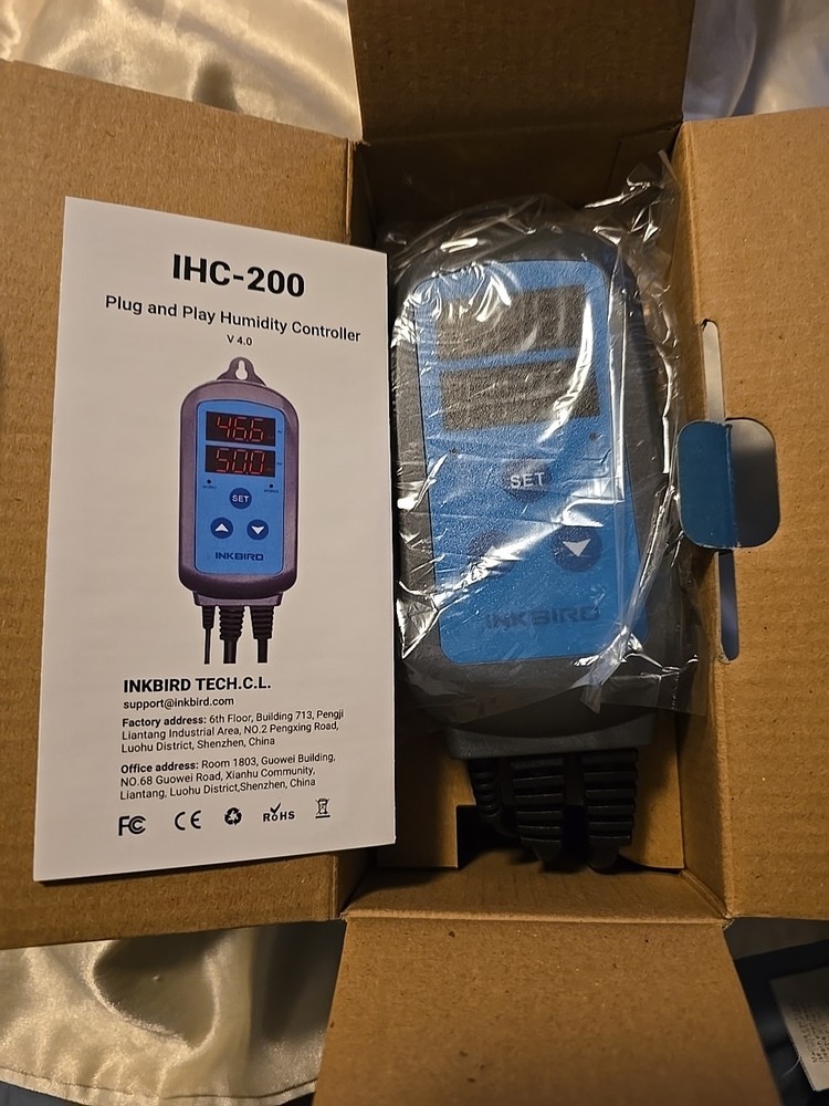 Ink Bird IHC-200 Plug & Play Humidity Controller 120V