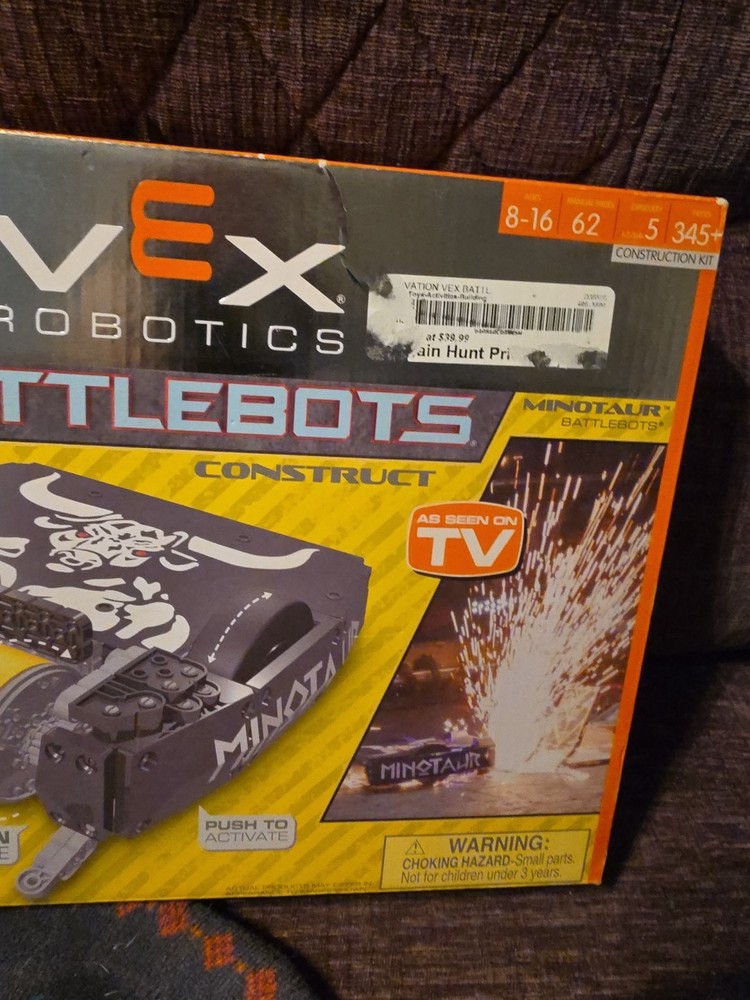 Hexbug Vex Robotics Battlesbots Construct - Minotaur Battlebots