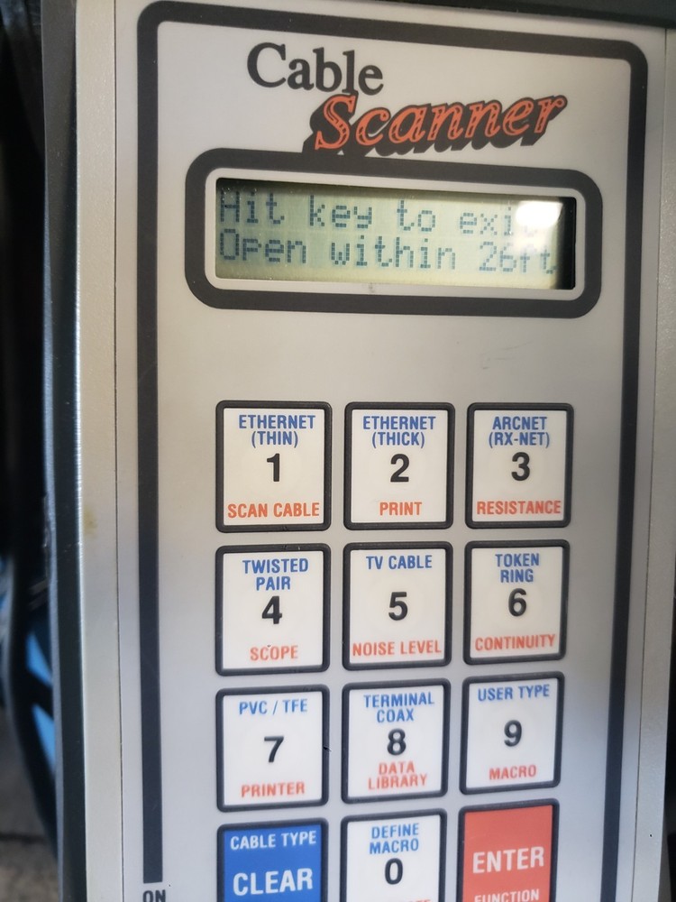Microtest Cable Scanner
