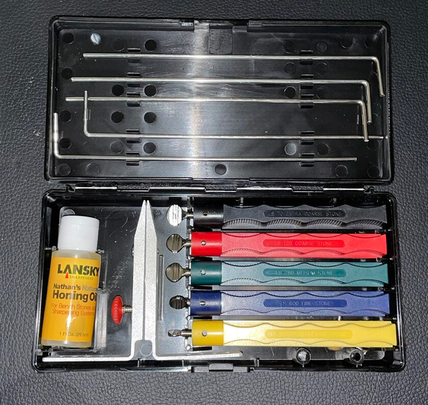 Lansky Deluxe 5-Stone Sharpening System