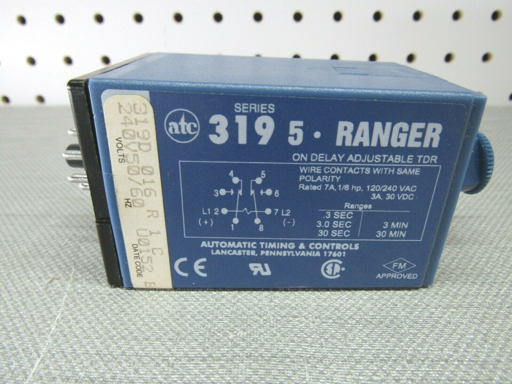 ATC 319D-016-R-1-C Solid Timer Delay Relay