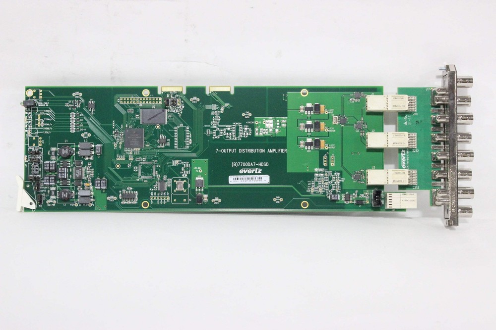 Evertz 7700FC Frame Controller Card w/ Backplane (1371-98-10)