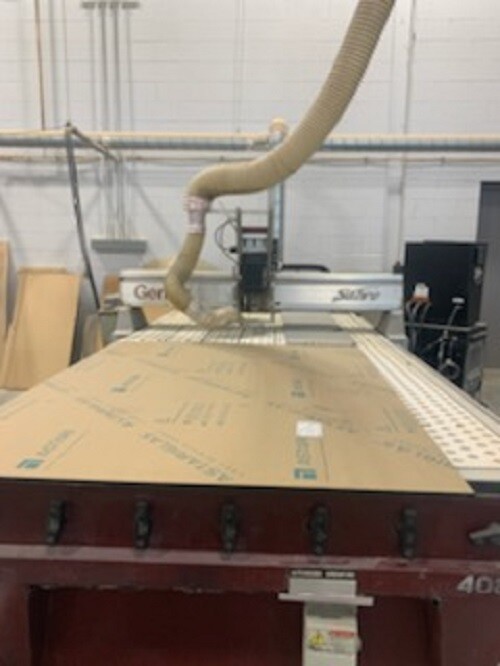 Gerber Sabre 408 CnC Flatbed Router (USED)