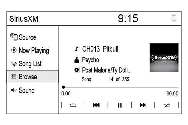 VAIS Technology GSR SiriusXM Satellite Radio interface