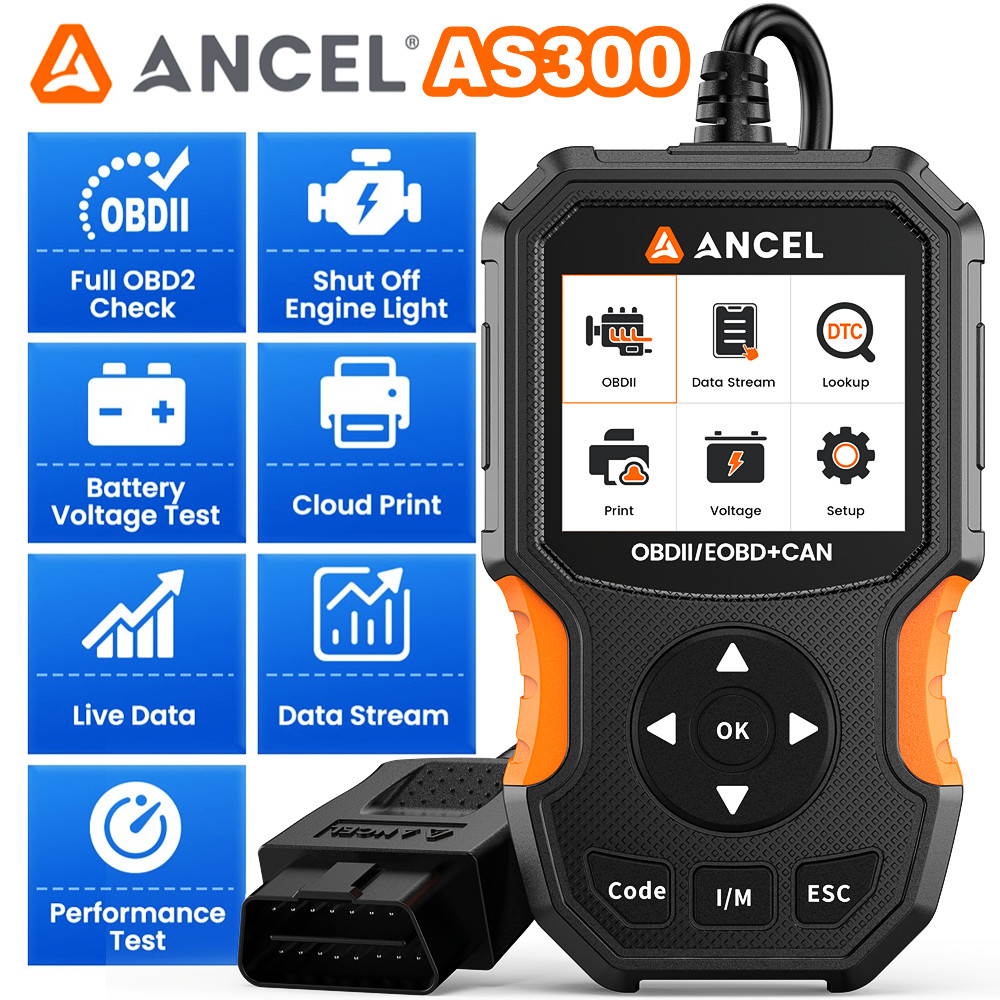 Automotive OBD2 Code Readers Scanners Engine Diagnostic Tool Battery Volt Test