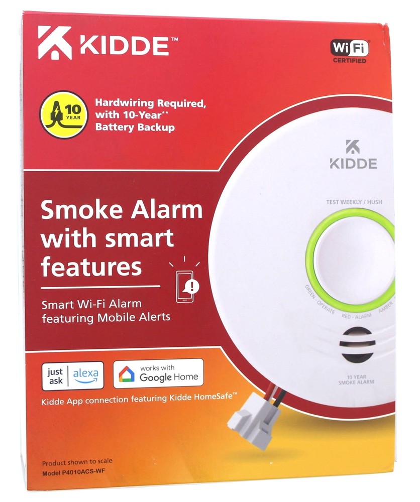 Kidde Smoke Alarm with Smart Features