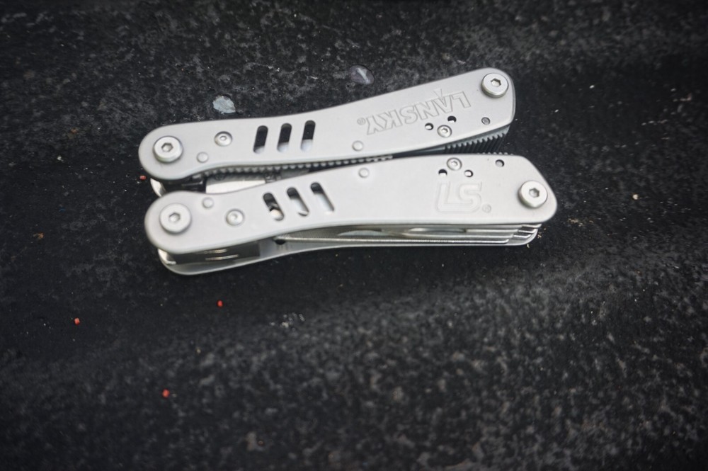 Lansky 20 Function Multi-Tool + 10 Socket Bit Set, Stainless Steel #LMT100B