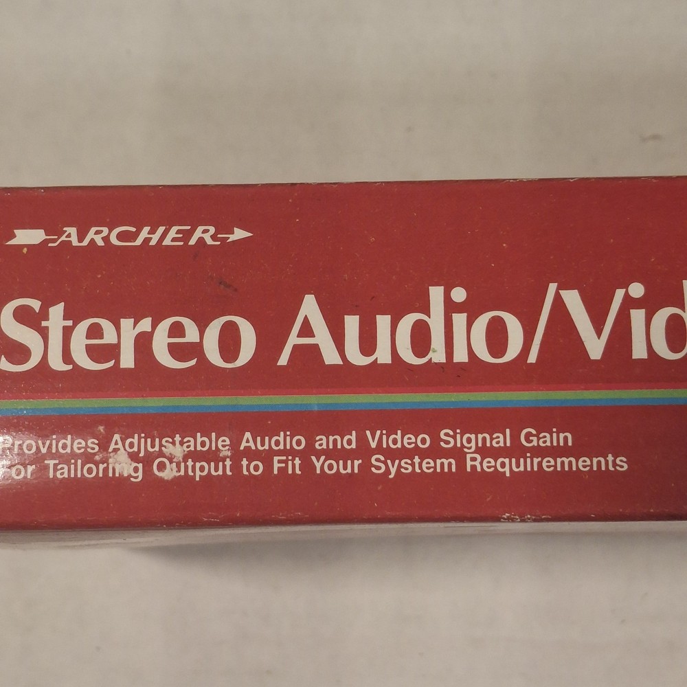 Vintage Archer Stereo Audio Video Processor