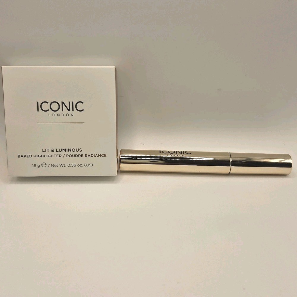 NIB ICONIC LONDON Lashed and Luminous 2 PC Makeup Gift Set