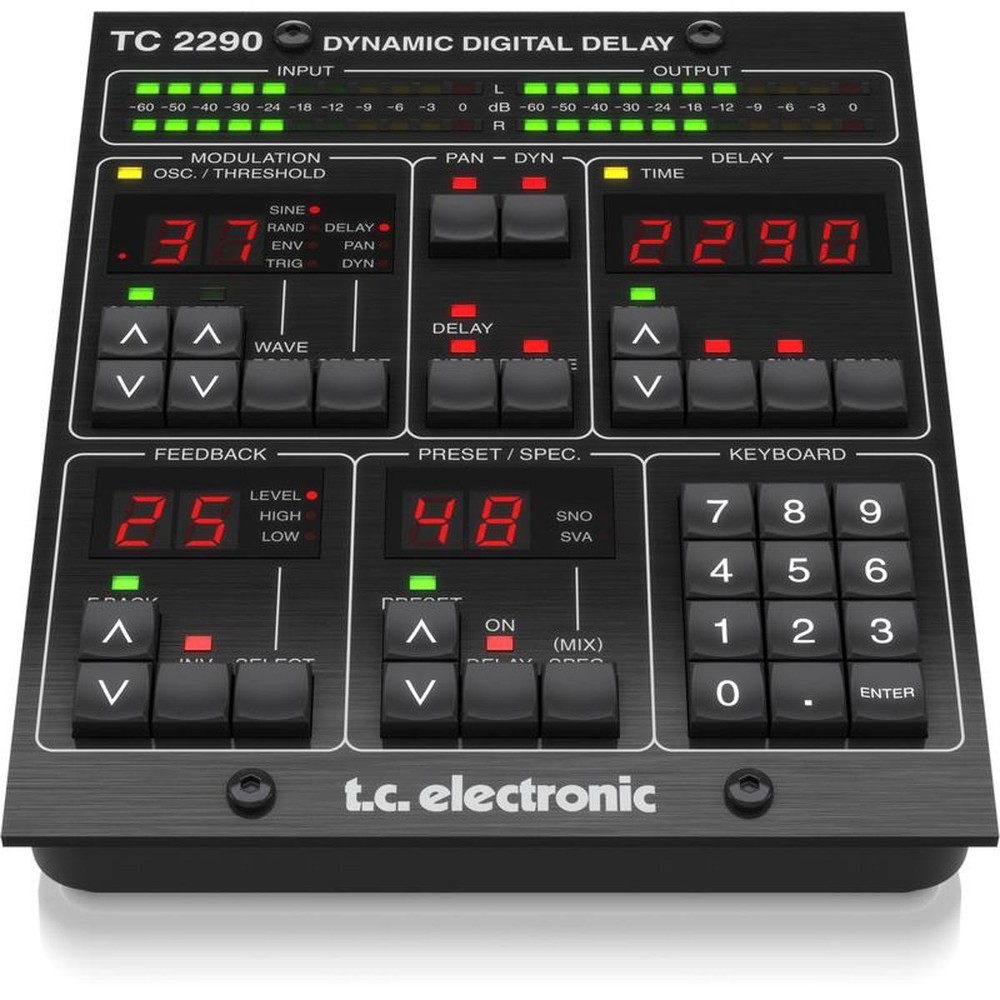 TC Electronic TC2290-DT Dynamic Delay Desktop Controller, Plug-In with Dedicated