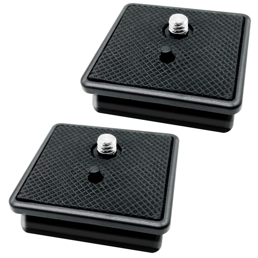2-Pack 41mm Tripod Quick Release Plate QR Camera Mounting Adapter 1 5/8"