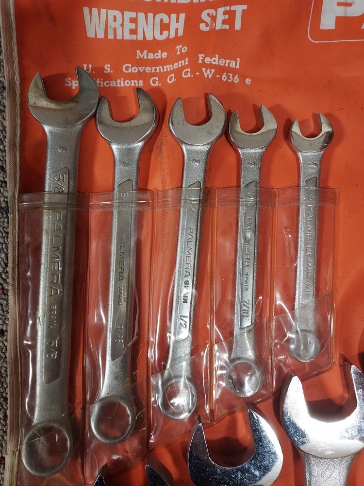 14pc Palmera combination wrench set