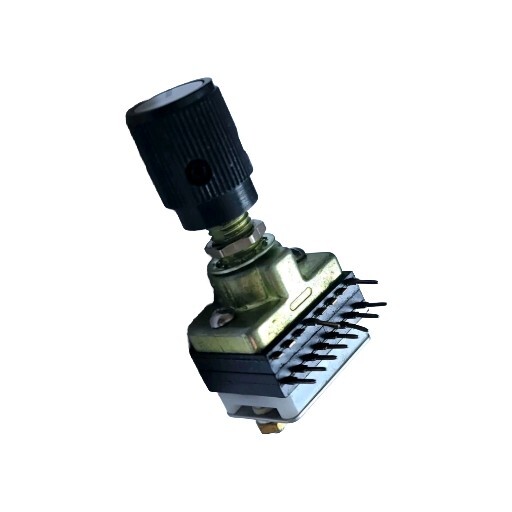 Electroswitch C2P0204N-A 2 pol/4 pos. with knob Qty 1pc