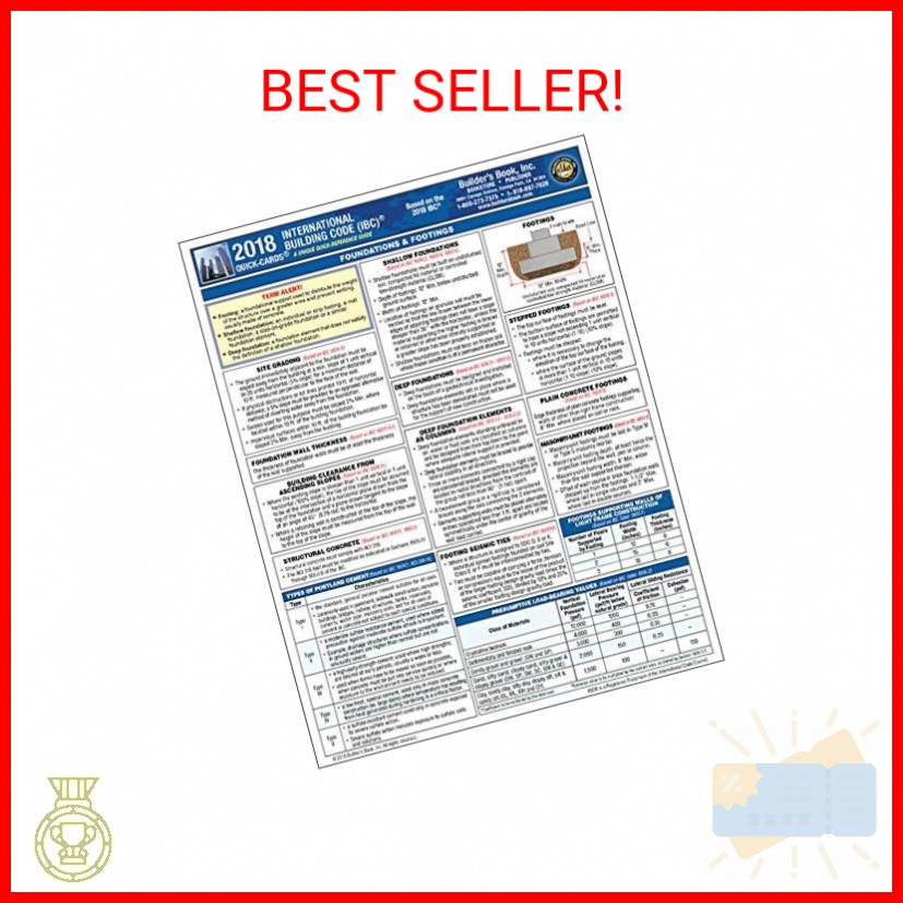 International Building Code (IBC) 2018 Quick-Card