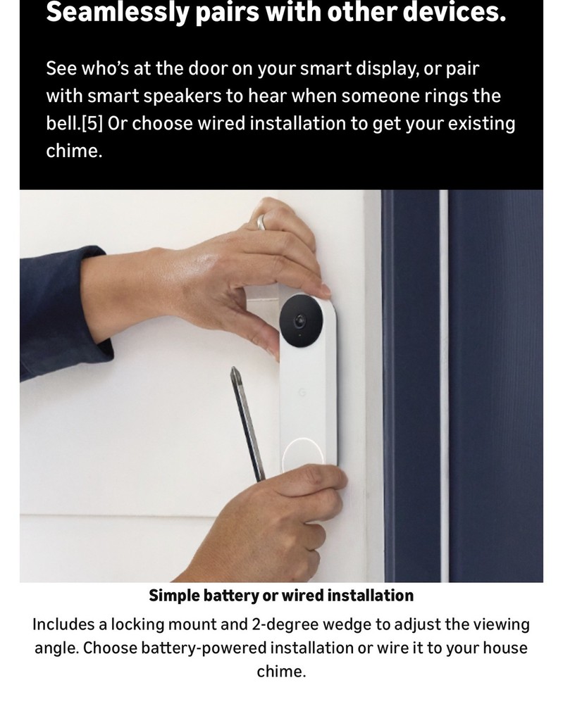 NEW Google Nest Doorbell