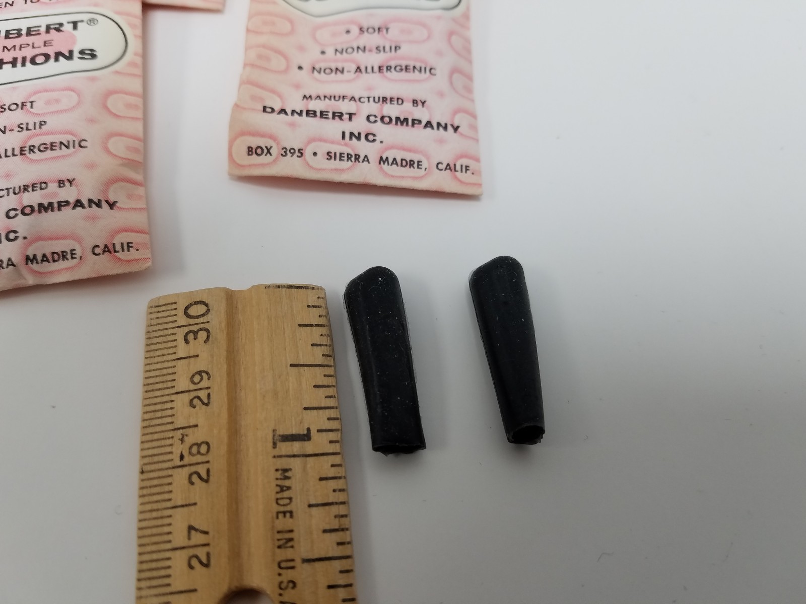 Vintage DANBERT TEMPLE CUSHIONS Eyeglasses Glasses Frames Cushion 6 PAIR