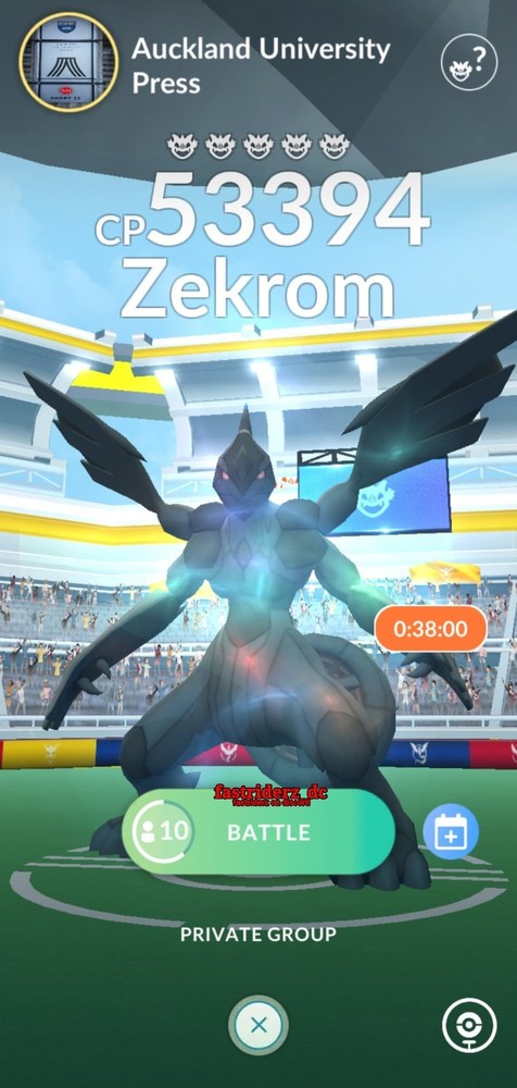 5 Zekrom Raid Invites! Pokémon Raid Go Raid!!! GUARANTEED WIN