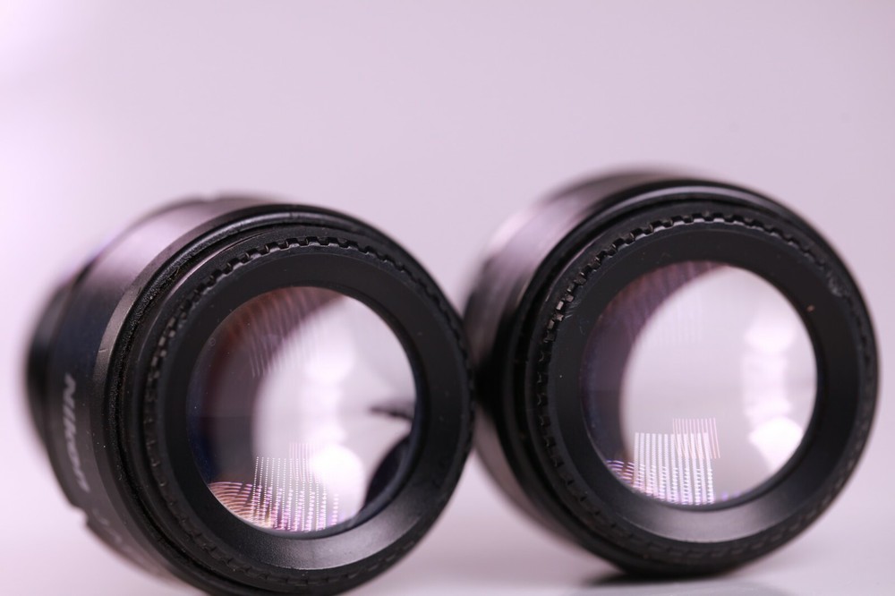 Pair Nikon 10x 22 CFI Microscope Eyepiece