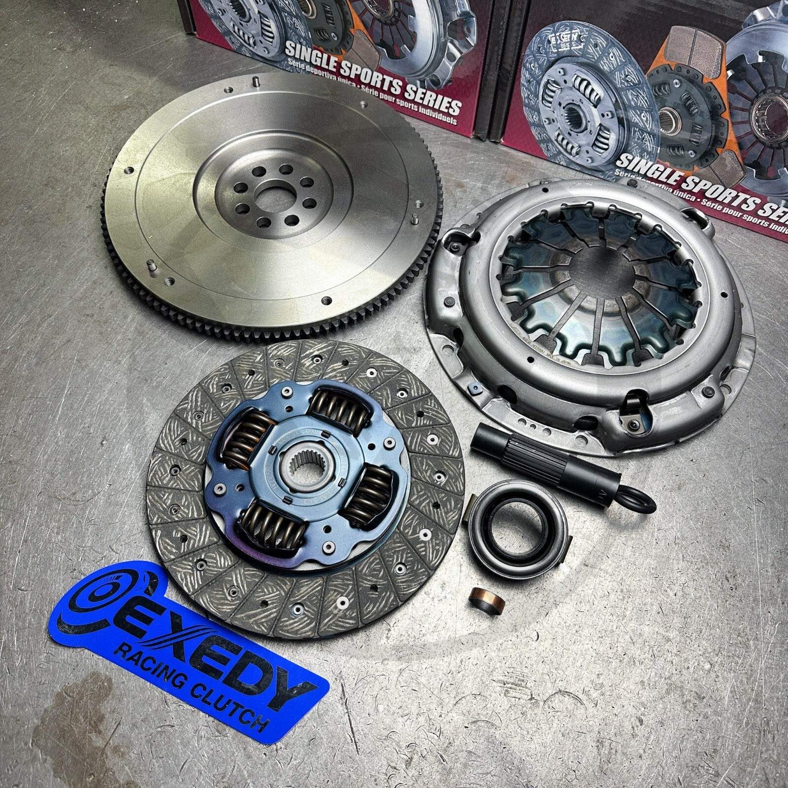Exedy OEM Clutch Kit with OEM Flywheel for 13-17 Honda Accord 4 cyl