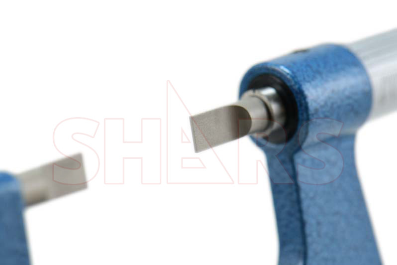 PRECISION 1 - 2 INCH BLADE OUTSIDE MICROMETER .0001" P}