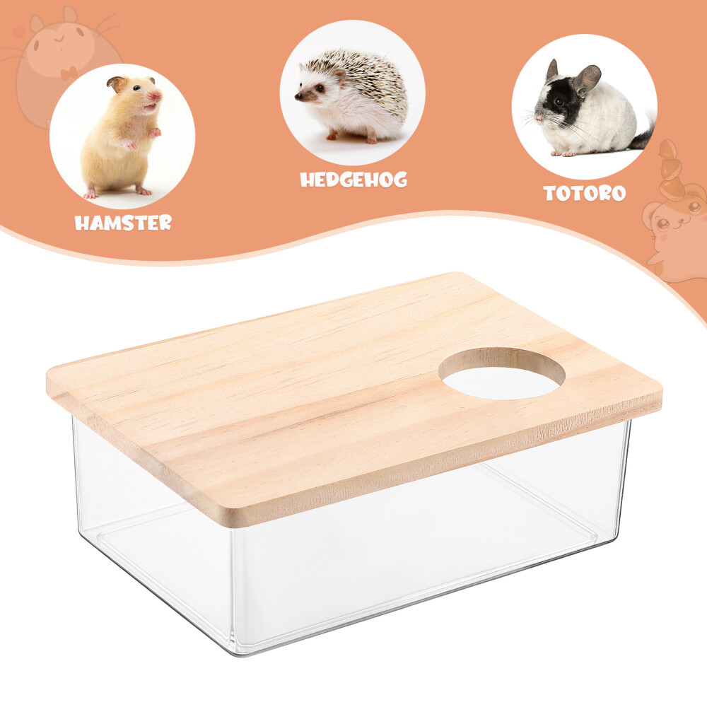 1PC Practical Hamster Bath Hamster Bath Sand Bath Hamster Sand