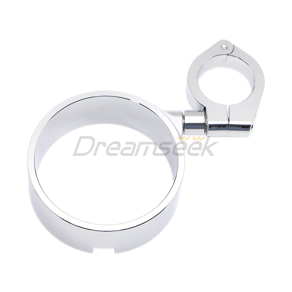 Speedometer Bracket Relocation Side Mount for Harley Sportster Dyna Chrome