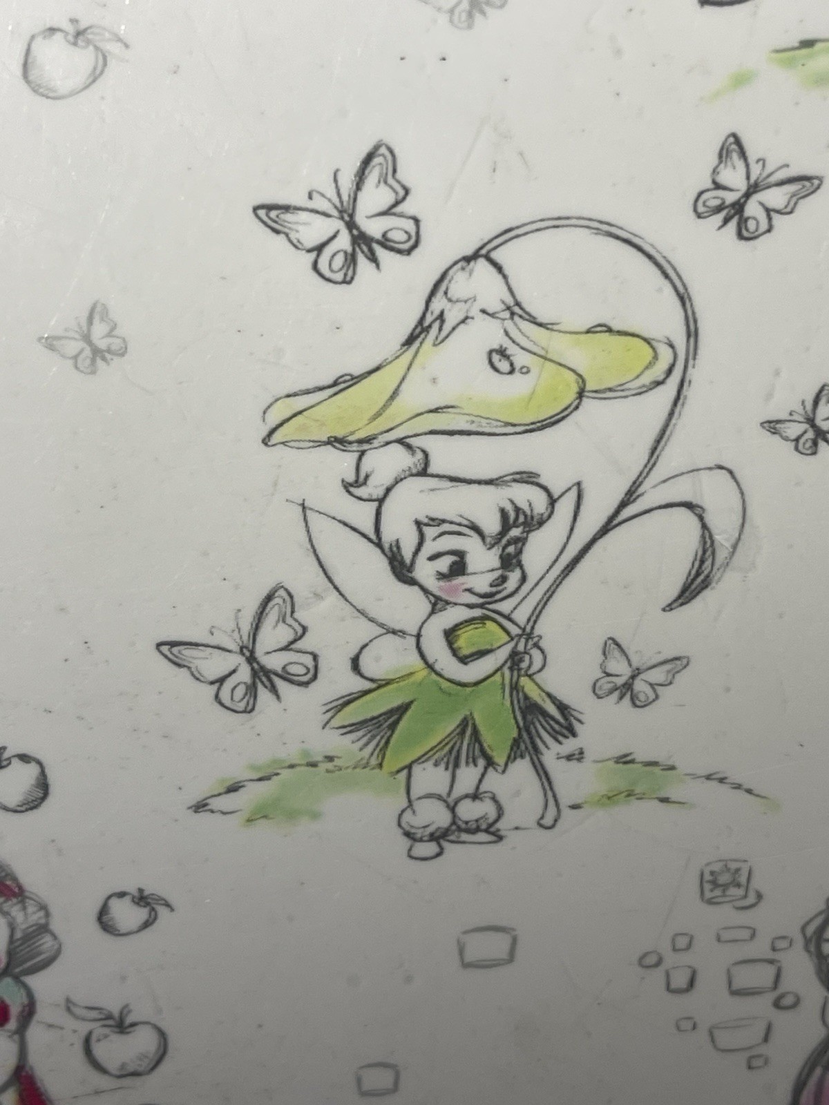 Disney Store Princess Animator Collection Hard-Side Carryon Rolling Luggage Pink