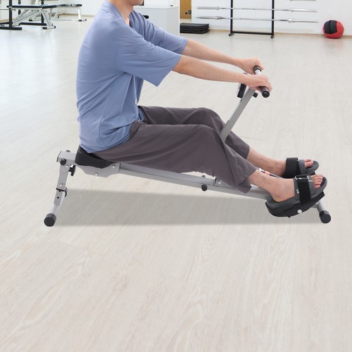 Adjustable Rowing Machine Freestanding Foldable Rowing Exercise Machine Fitness