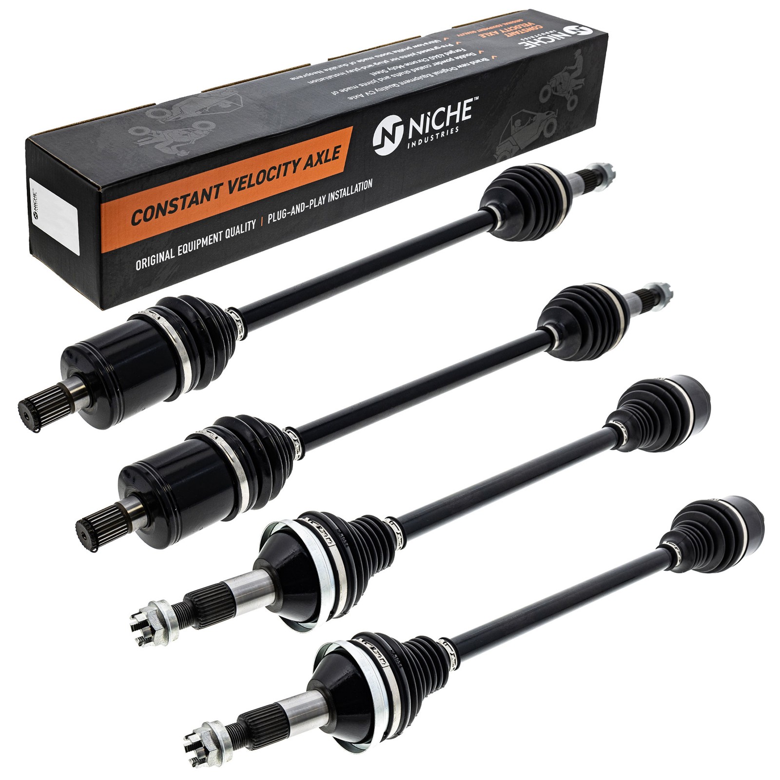 NICHE CV Axle Kit for Can-Am Defender HD10 XMR 705402420 705503051 Front Rear