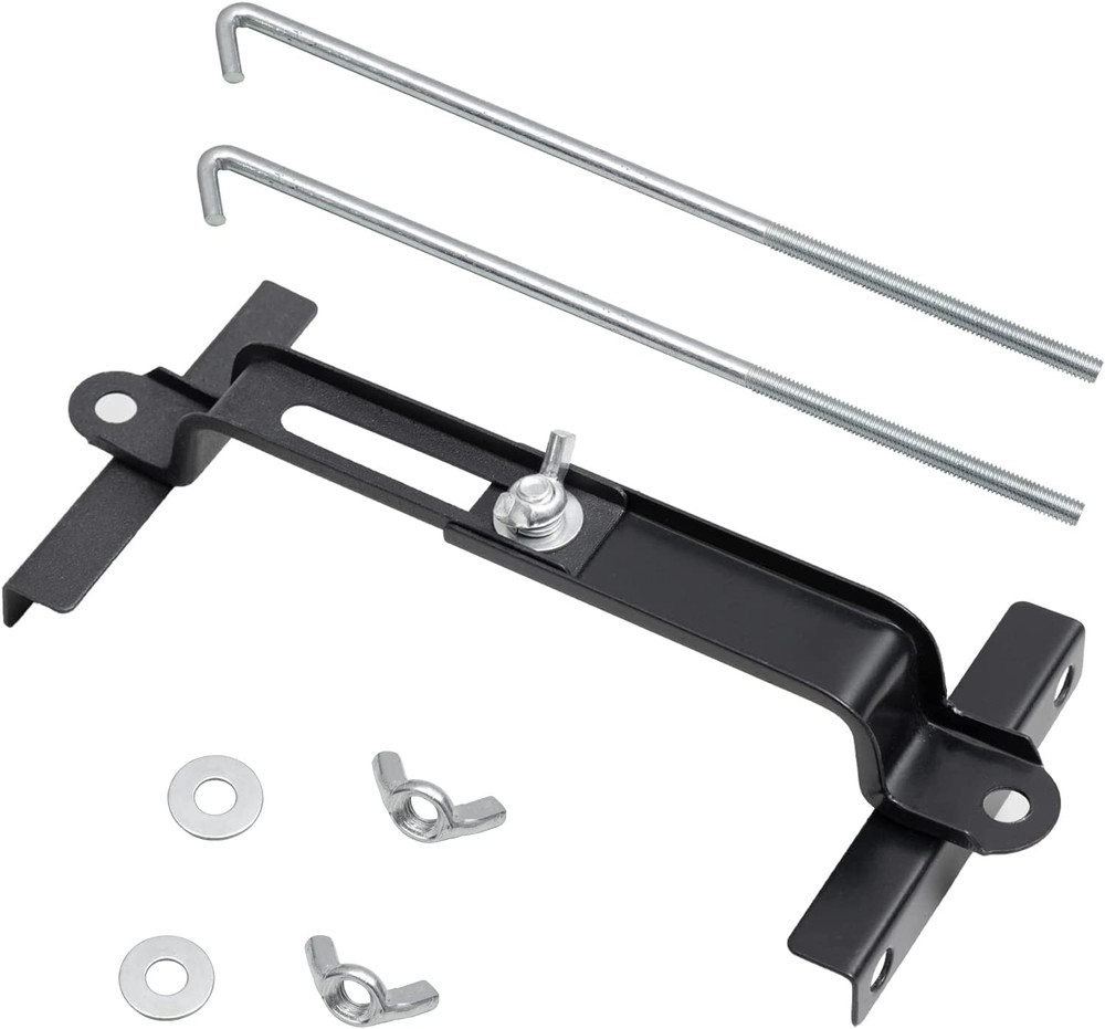 Premium Adjustable Battery Hold down for Tray, Universal Adjustable Battery Cros