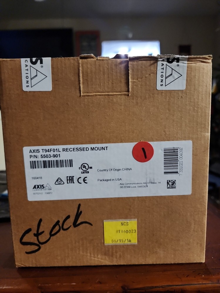 Axis T94F01L Recessed Mount