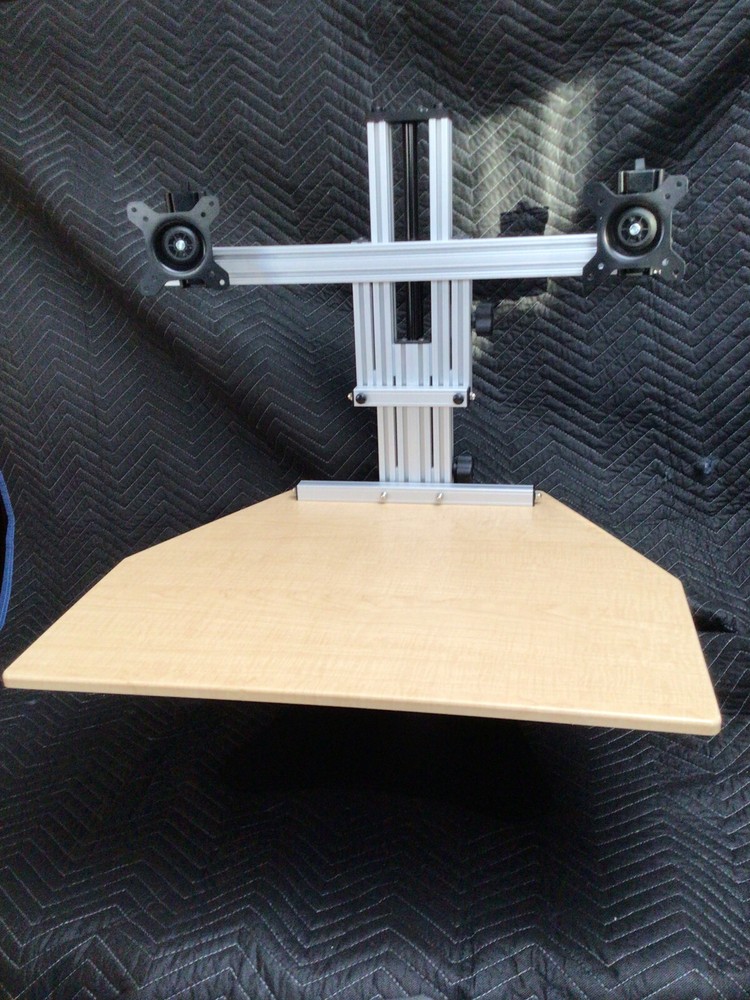 ERGO DESKTOP Kangaroo Elite Sit And Stand Workstation maple ED-KE-MAP-FA