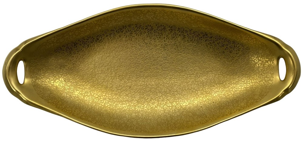 Pickard Rose & Daisy Celery Tray