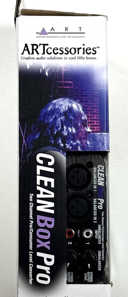 ART CleanBox Pro – Two Channel Pro/Consumer Level Converter