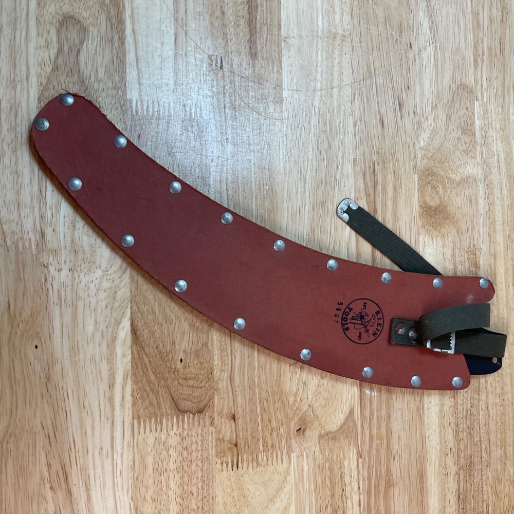 Used Klein 5507 Pruning Tool Sheath & Pruning Saw Blade