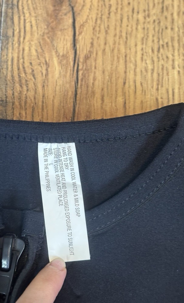 Comp Dive Vest 2mm Front Zip Black L