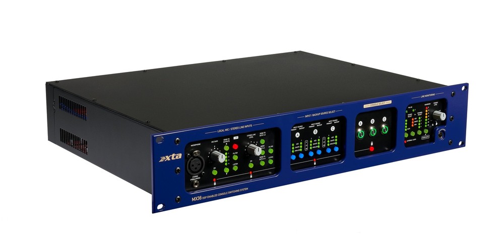 XTA MX36-XTA Console Switching System with Dante, AES, Analog x 3