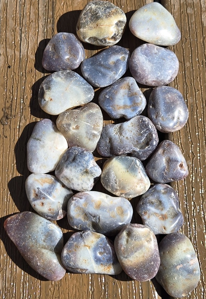 Botswana Agate Selects - UNDERNEATH - Rough, Natural, Not Polished A+ Grade