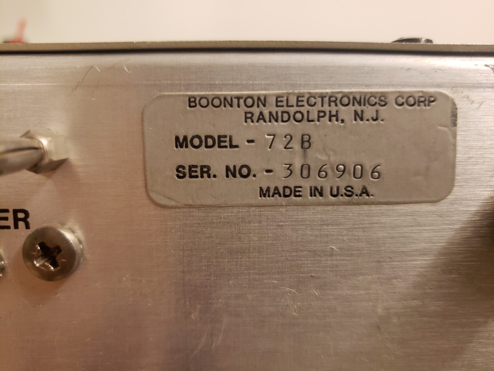 Boonton Capacitance Meter 72B